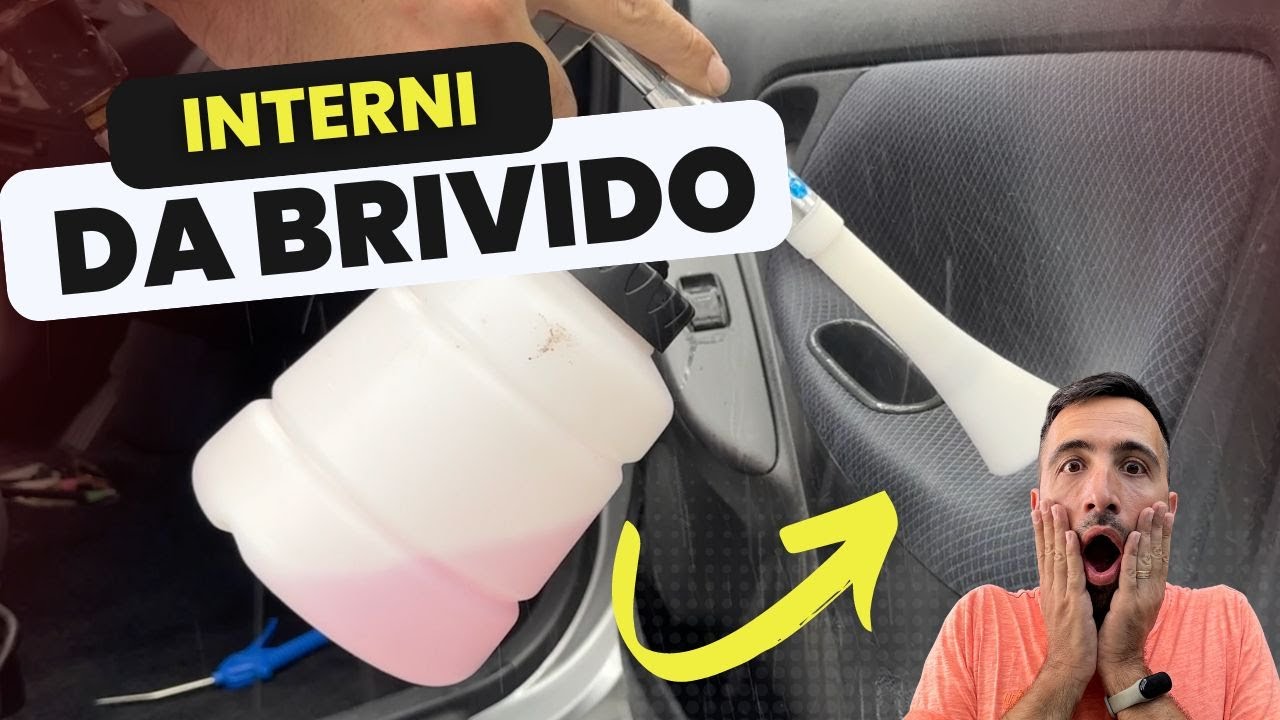 Come Pulire gli Interni dell' Auto Quando Sono Sporchi da Far Schifo - Pimp My Yaris PT3