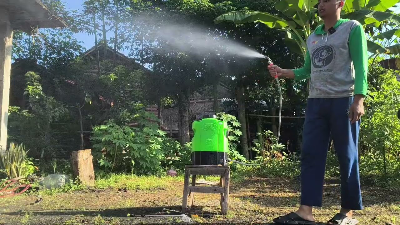 Review Sprayer DGW + Nikuma Big Pump N2828 + Lifepo4 18v 15ah Pesanan Siap Kirim ke Lampung Tengah