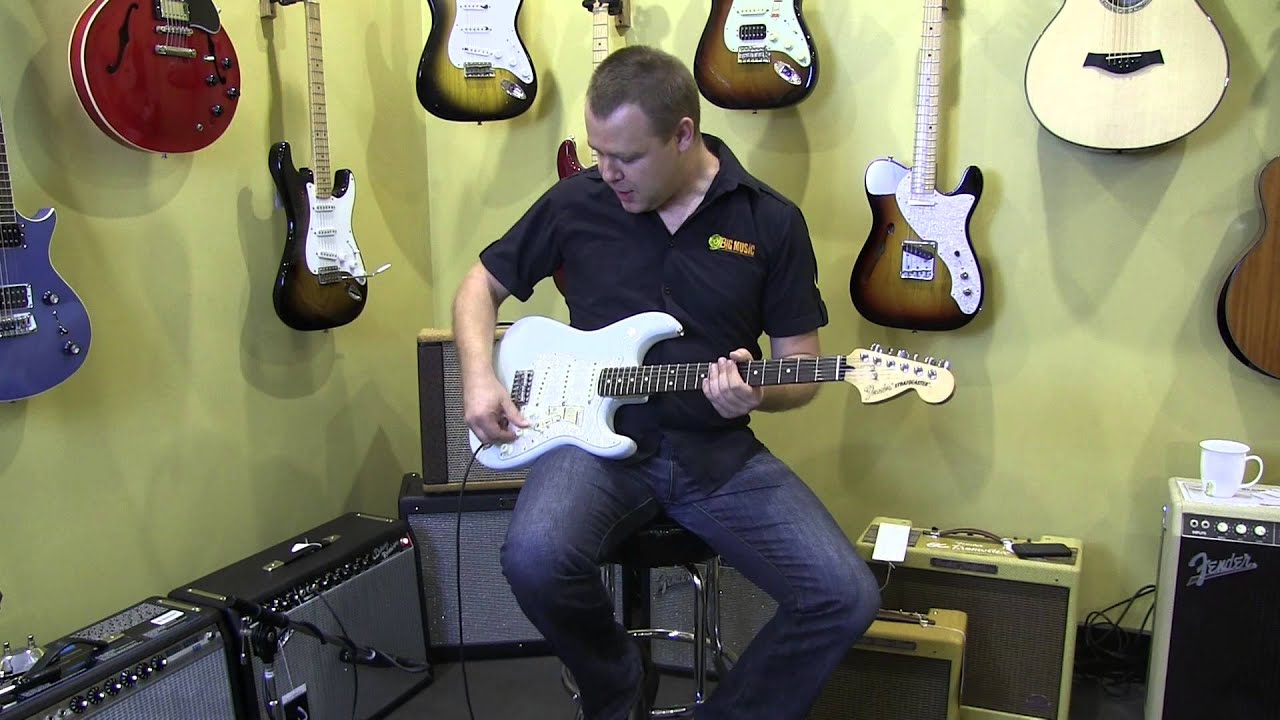 Fender Deluxe Roadhouse Stratocaster Review and Demo