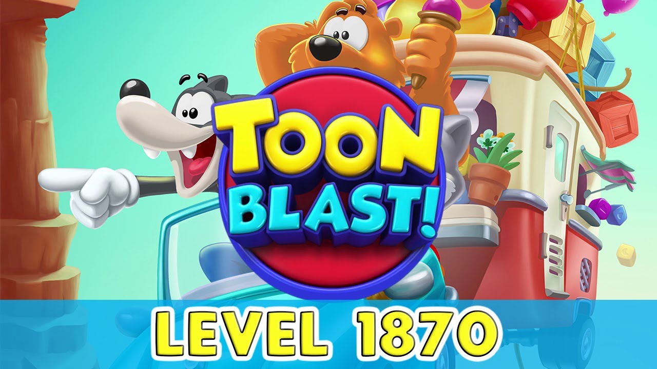 Toon Blast - Level 1870 (No Boosters)