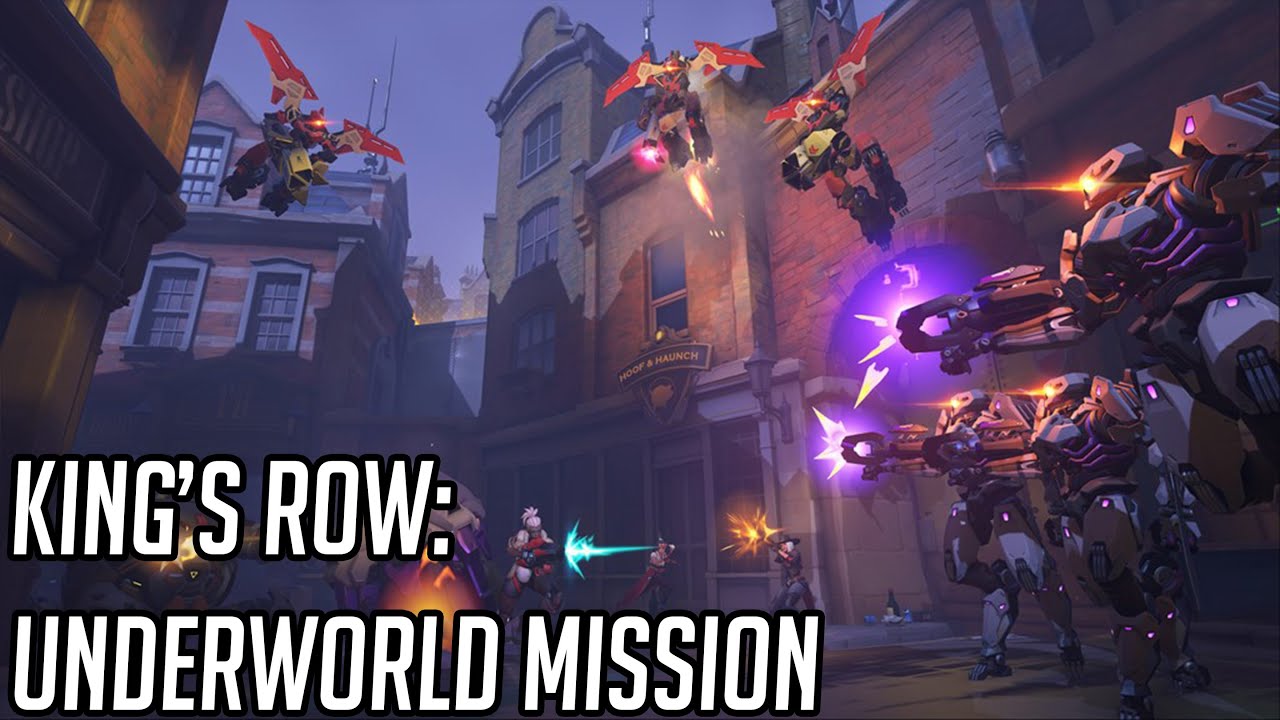 Overwatch 2 King's Row Underworld Mission - Gameplay