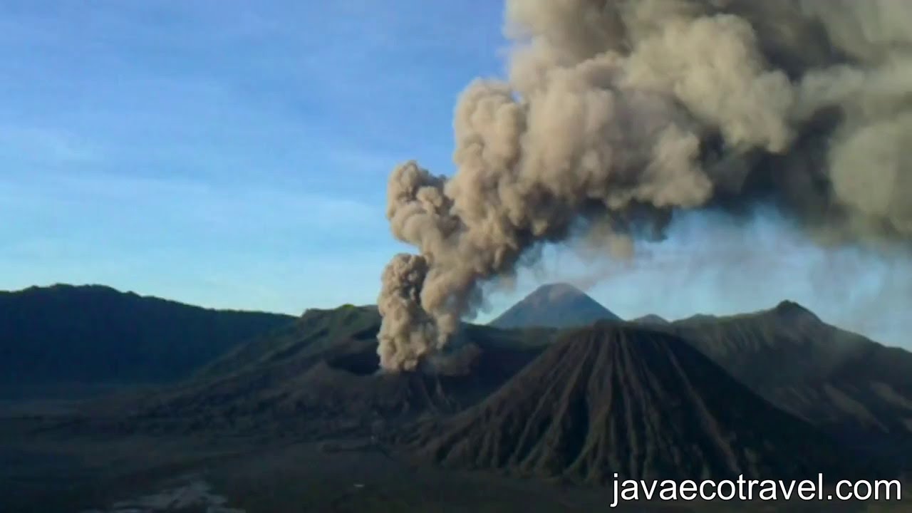 Bromo Volcano Eruption 2011