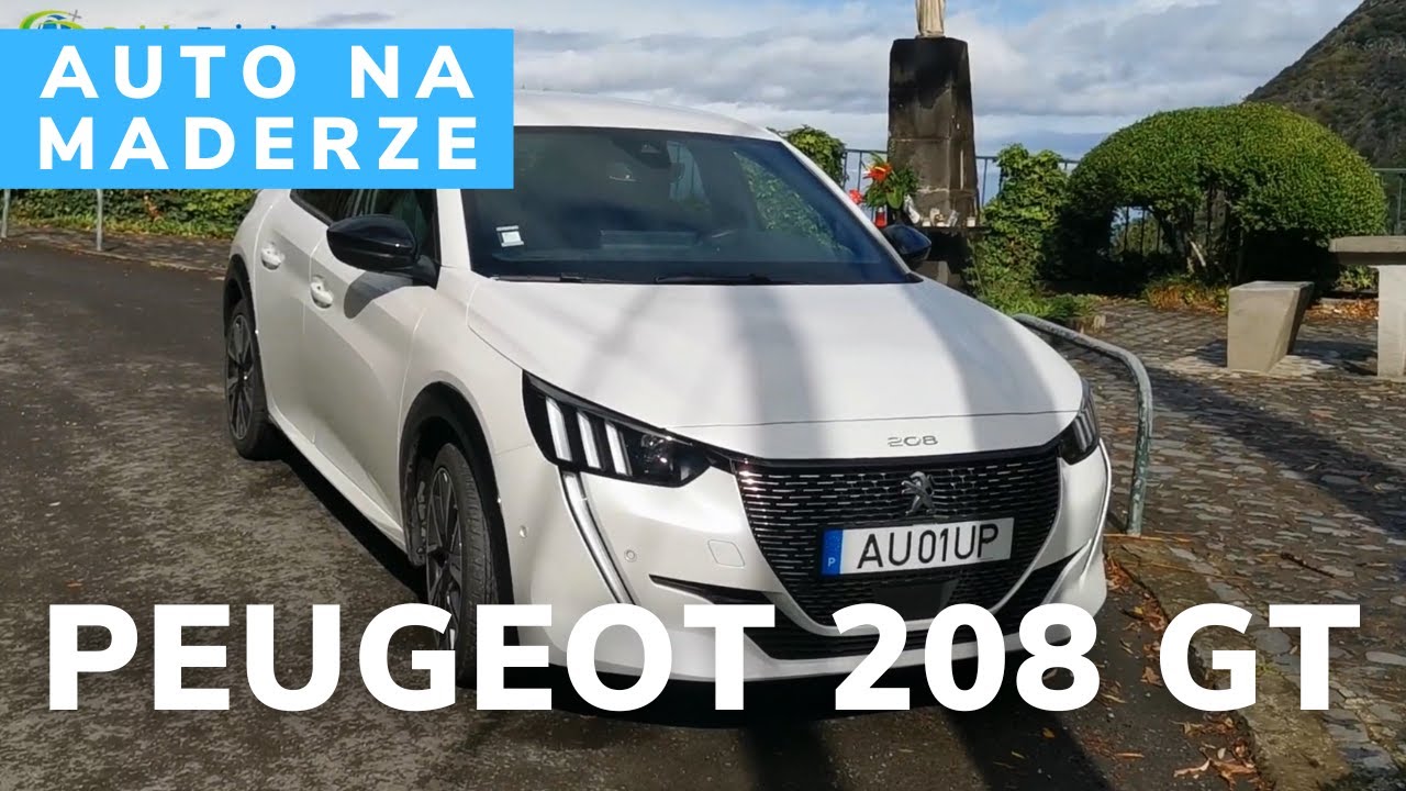 Peugeot 208 GT, czyli wynajęliśmy auto do zwiedzania Madery (i jedziemy na czarną plażę Seixal)