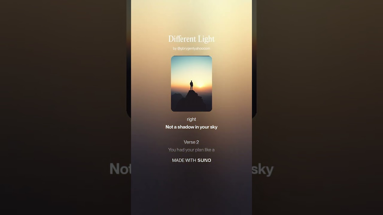 Different Light #alternativemusic #alternativesong #newsongs2026 #rnbpopfusion