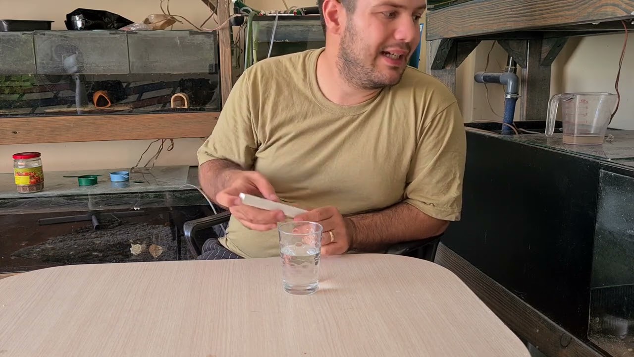 TDS METRE AKVARYUM SU DEĞERLERİ ÖLÇÜMÜ