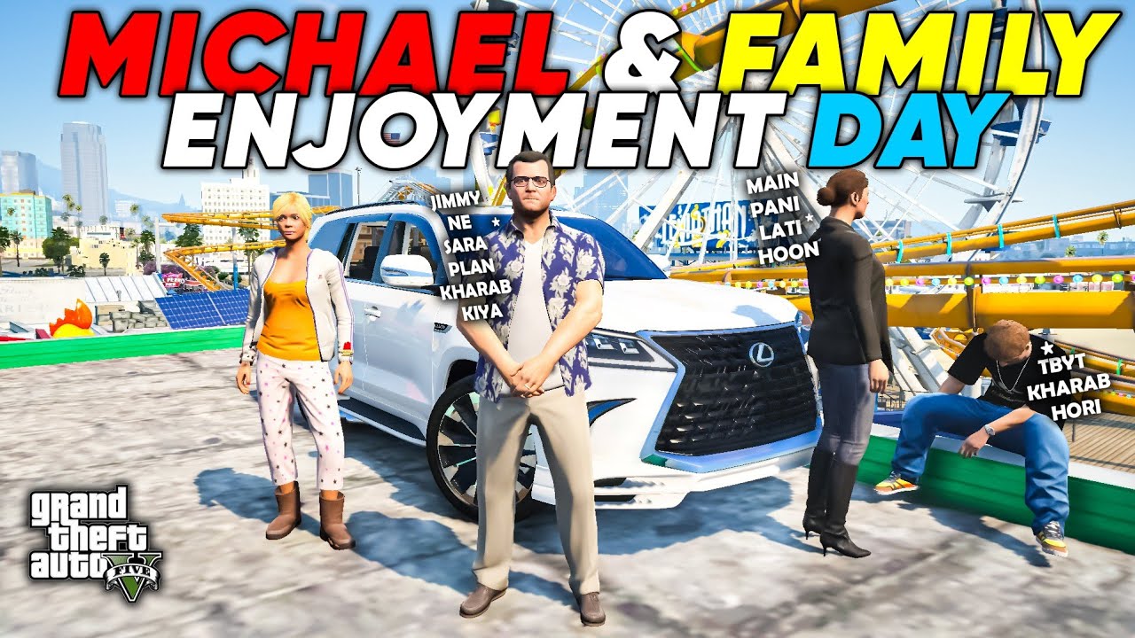 MICHAEL & FAMILY ENJOYMENT DAY | JIMMY NOT WELL | Real Life Mods #674 | URDU |