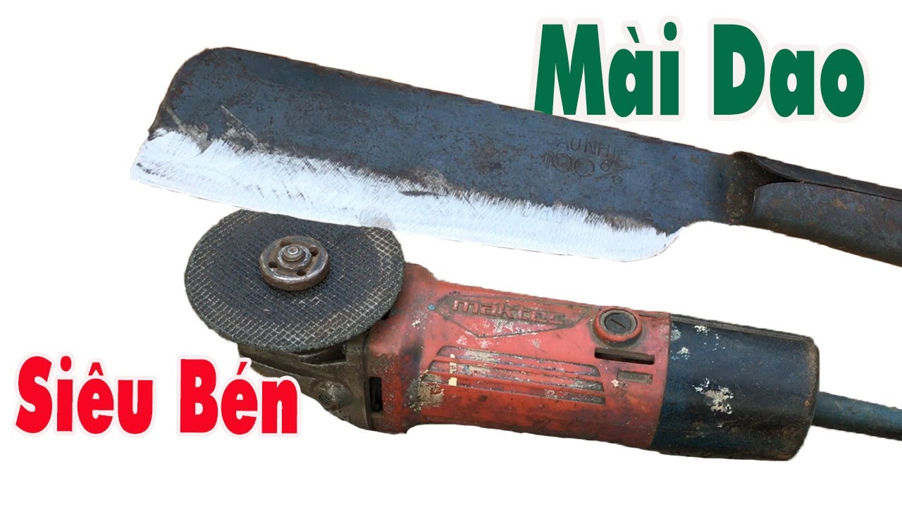 C&aacute;ch M&agrave;i Dao Si&ecirc;u Dễ Với M&aacute;y M&agrave;i Cầm Tay - Chỉ một thao t&aacute;c v&agrave; 1 vi&ecirc;n đ&aacute; NTK TV