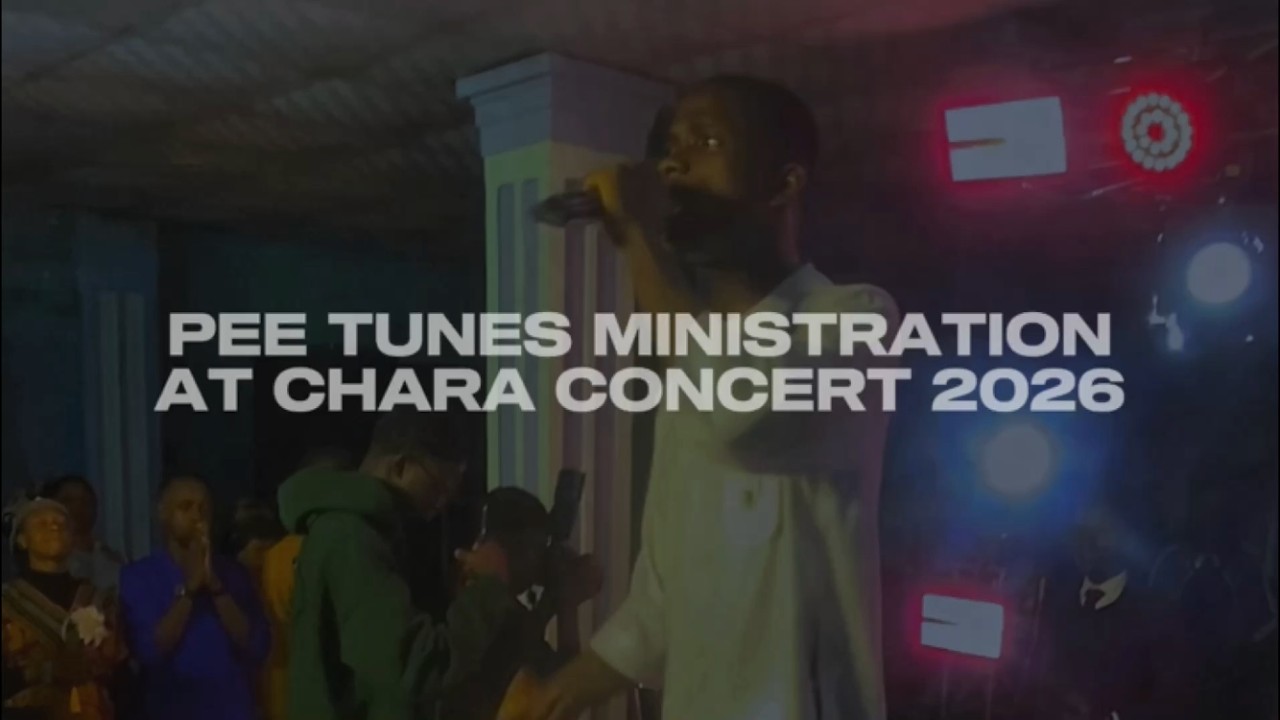 Intense worship Ministration by Pee Tunes at Chara concert 2026