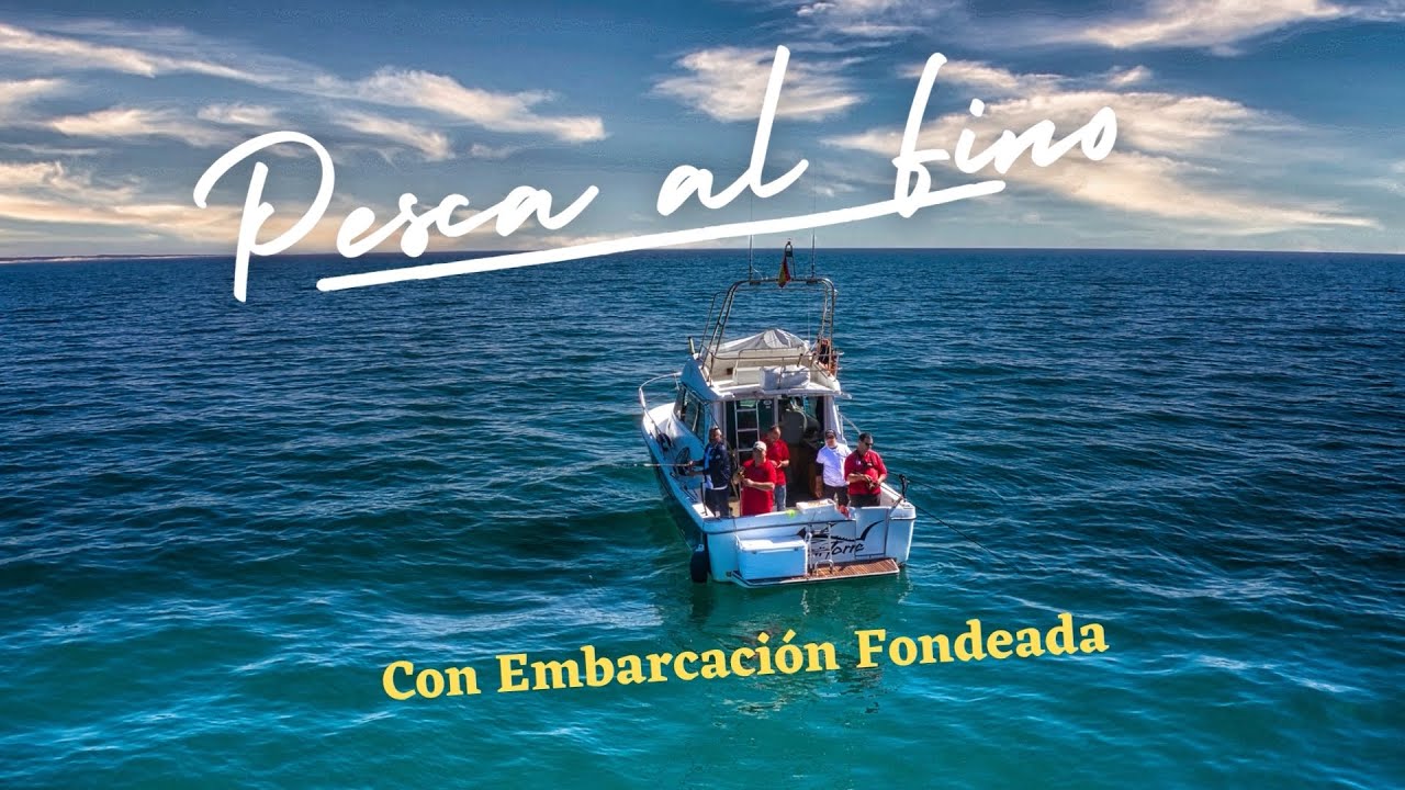 Pesca al fino en Huelva.