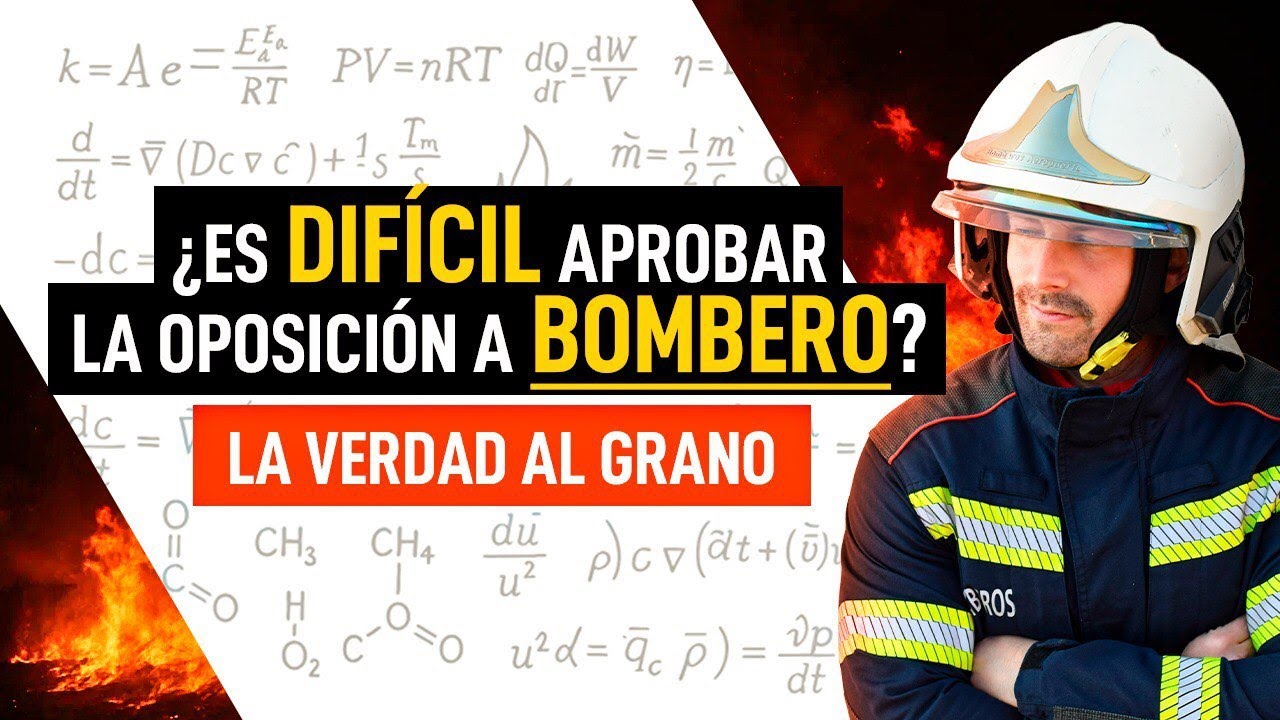 ¿Es DIFÍCIL ser BOMBERO en España? La VERDAD sobre las OPOSICIONES a BOMBERO