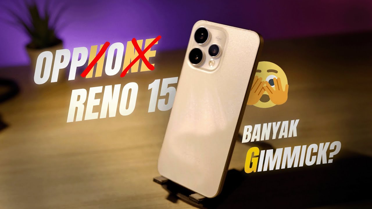 OPPO RENO 15?! 🍎 Mirip iPhone, Banyak GIMMICK , Apalagi?