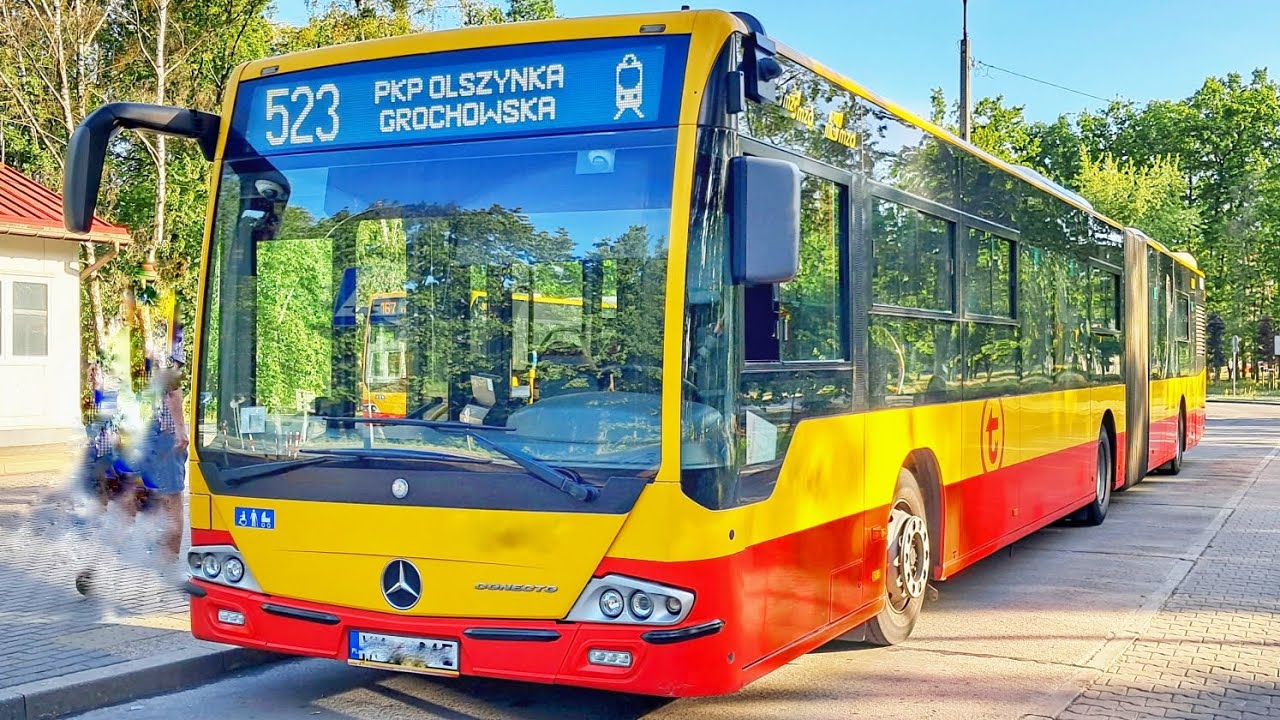 WARSZAWA 523 BUS: STARE BEMOWO - PKP OLSZYNKA GROCHOWSKA - STARE BEMOWO