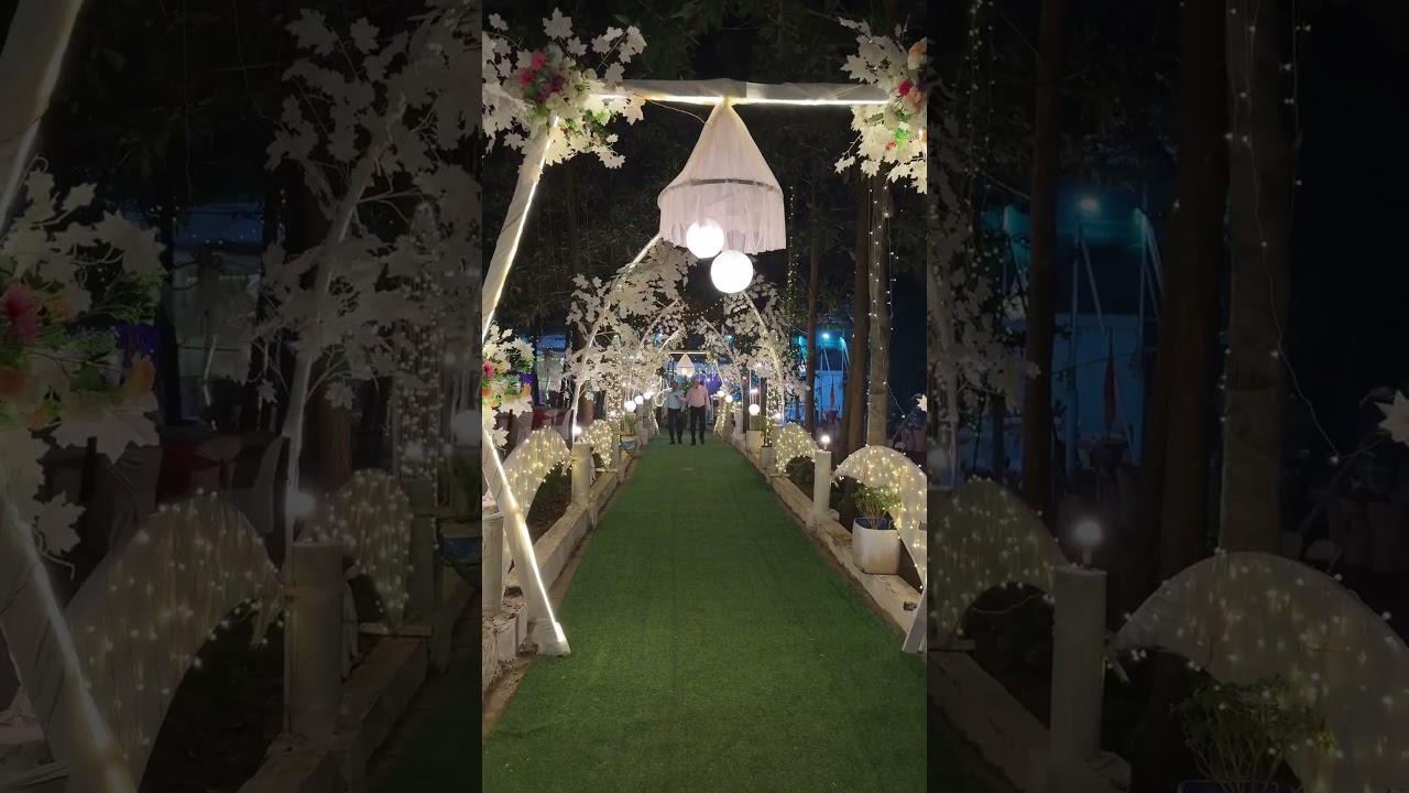 Catholic wedding Recepation Decoration Sawantwadi 