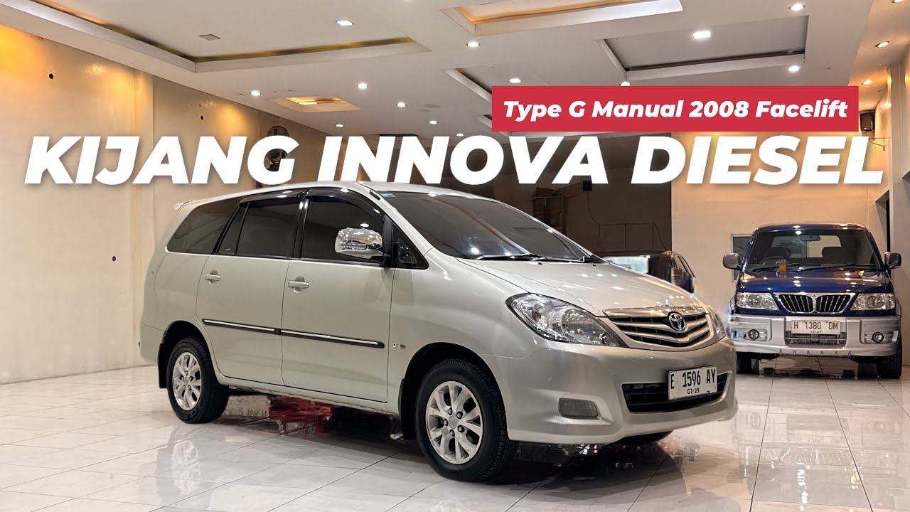 TOYOTA KIJANG INNOVA G DIESEL MANUAL 2008 FACELIFT (Nol Spet Original Total)