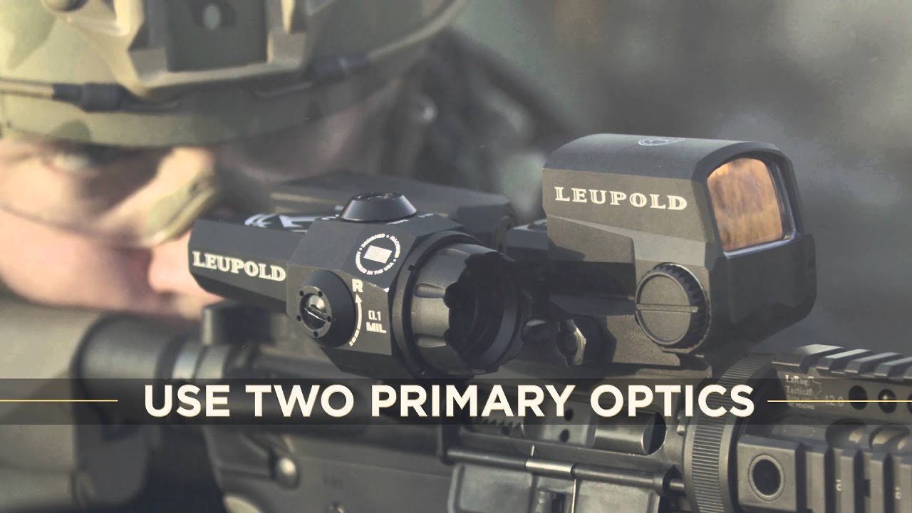 Leupold D-EVO&trade;: Dual-Enhanced View Optic