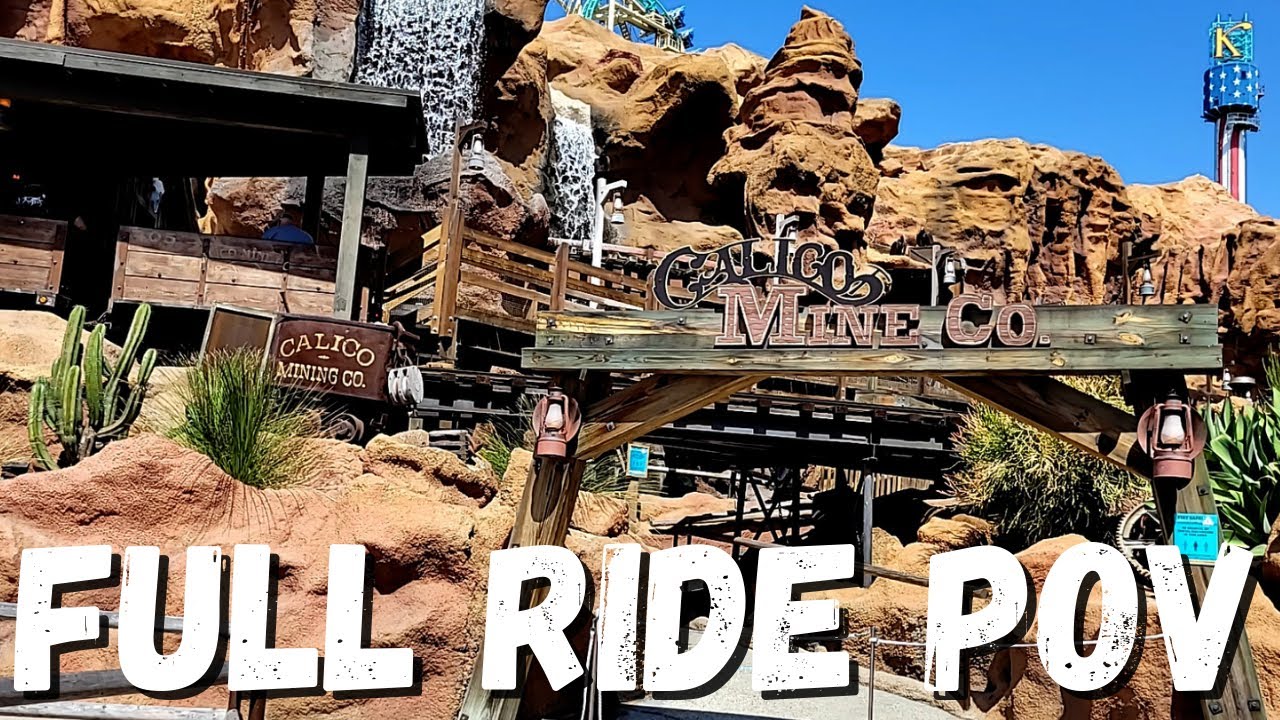 Knotts Berry Farm | Calico Mine Train | Full Ride POV