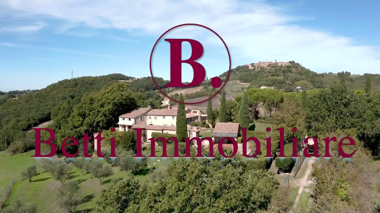 Complesso colonico con piscina e 5,4 Ha di terreno, Radicondoli (Siena) TUSCANY.