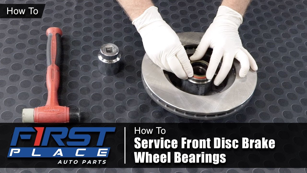 How to Service Front Disc Brake Wheel Bearings