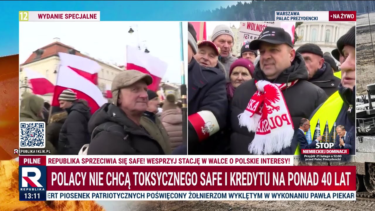 Relacja z wielkiej manifestacji NIE DLA SAFE!