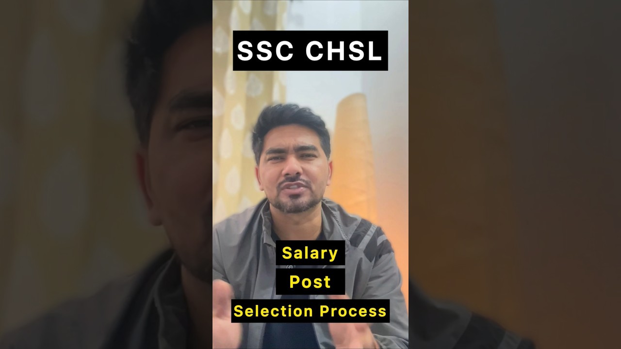 SSC CHSL 2026 | SSC CHSL Post, Salary, Selection Process #sscchsl2026 #sscchsl #chsl_exam #chsl #ssc