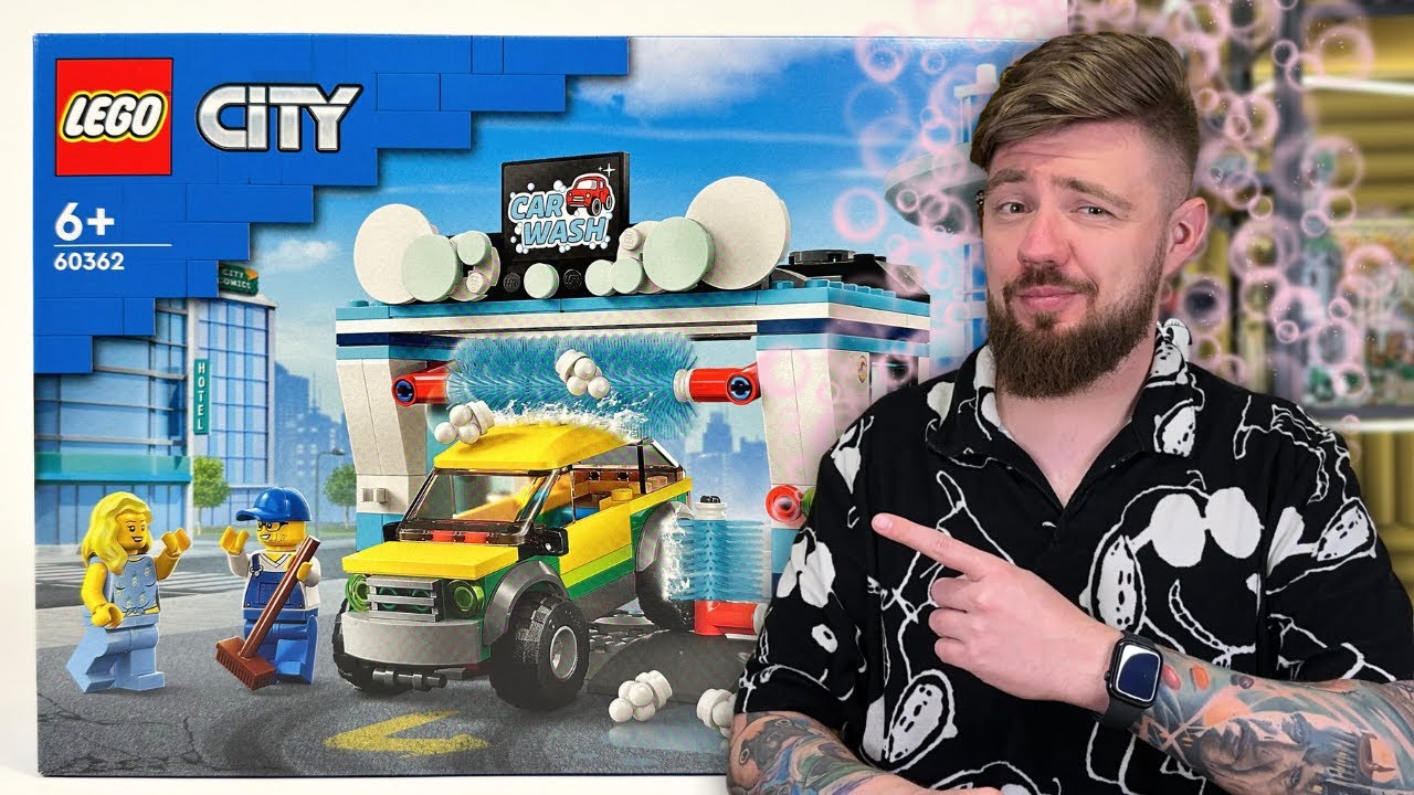 MYJNIA SAMOCHODOWA 🫧 LEGO CITY 60362 RECENZJA