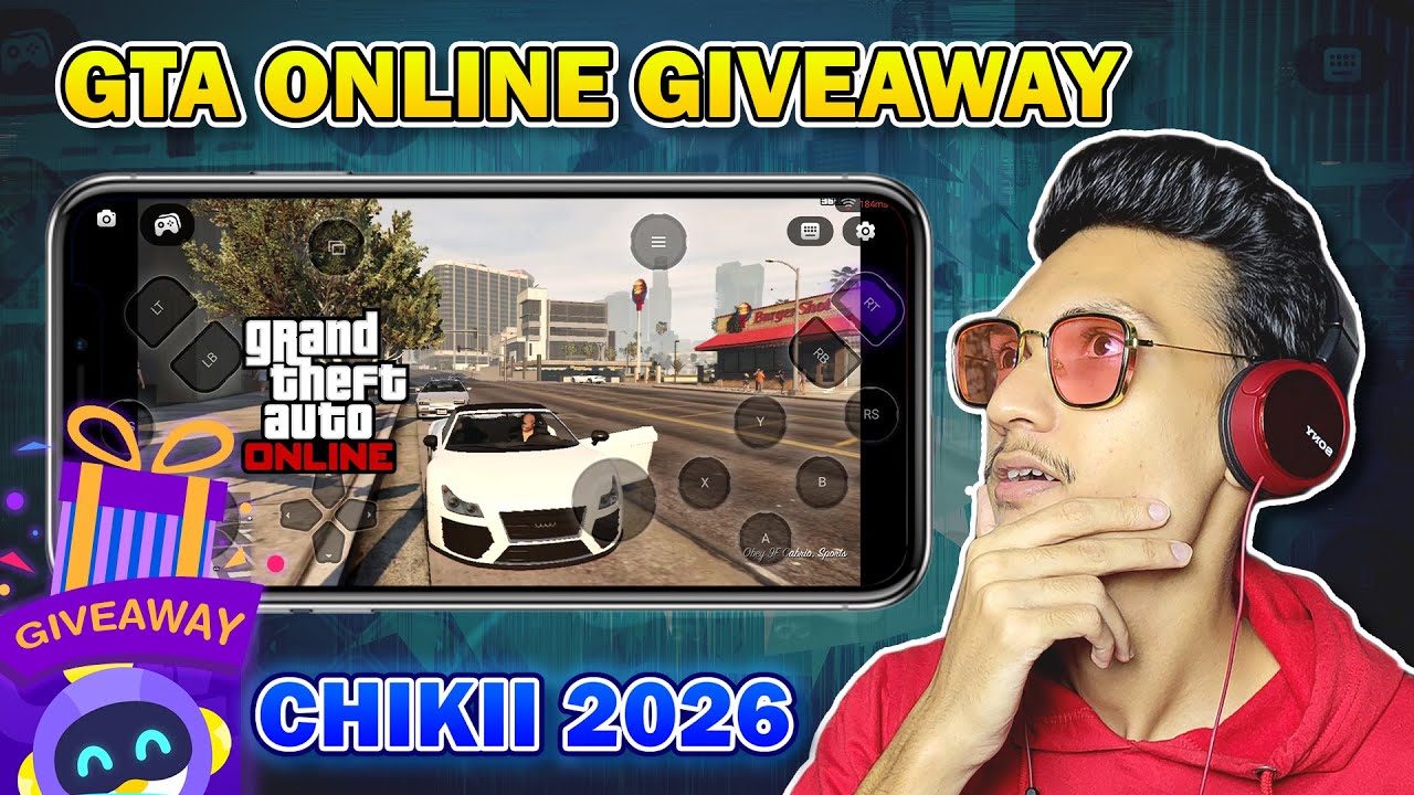 GTA ONLINE GIVEAWAY IS HERE! | GTA 5 on Chikii for FREE & Police Mod | GTA 5 Online in Mobile 2026
