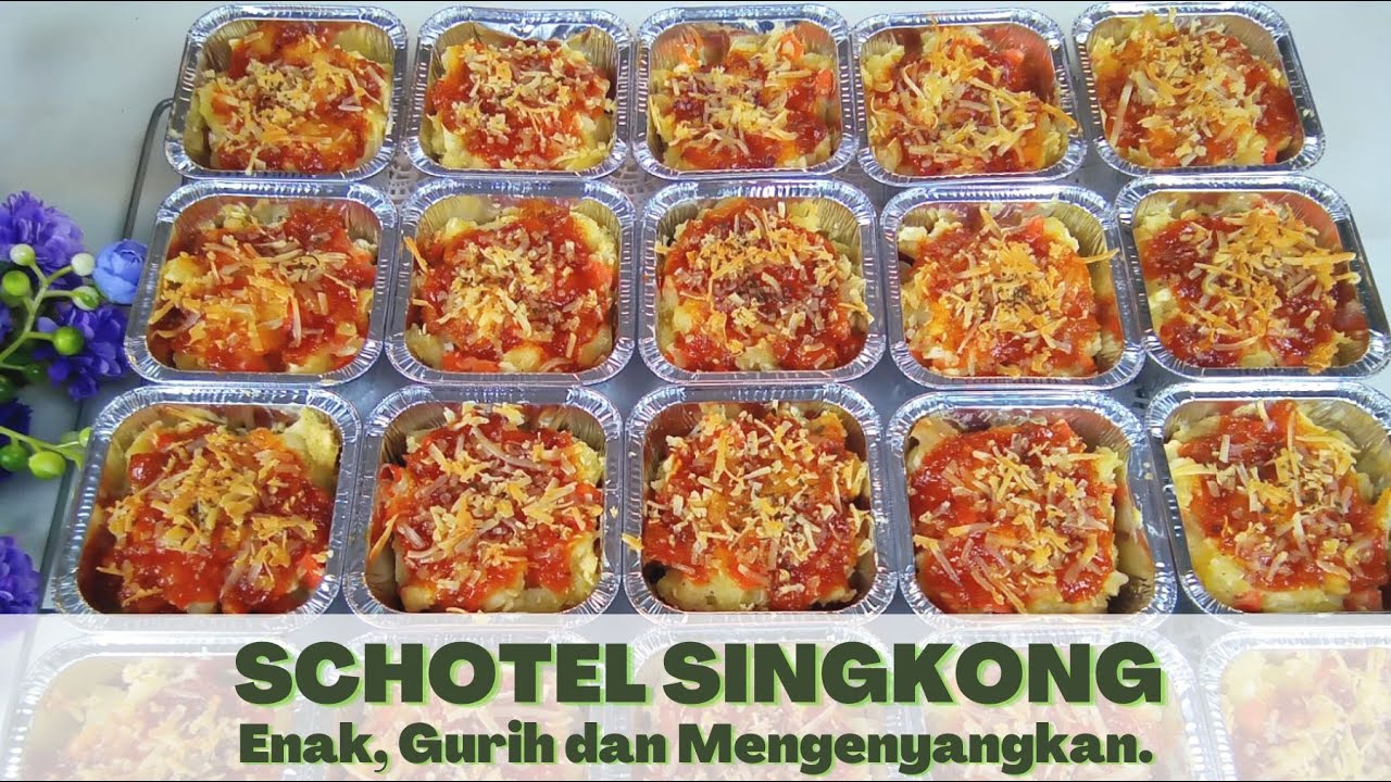 SCHOTEL SINGKONG // OLAHAN SINGKONG #4 // DAPUR MAMA ERA. #schotel #olahansingkong  #singkong