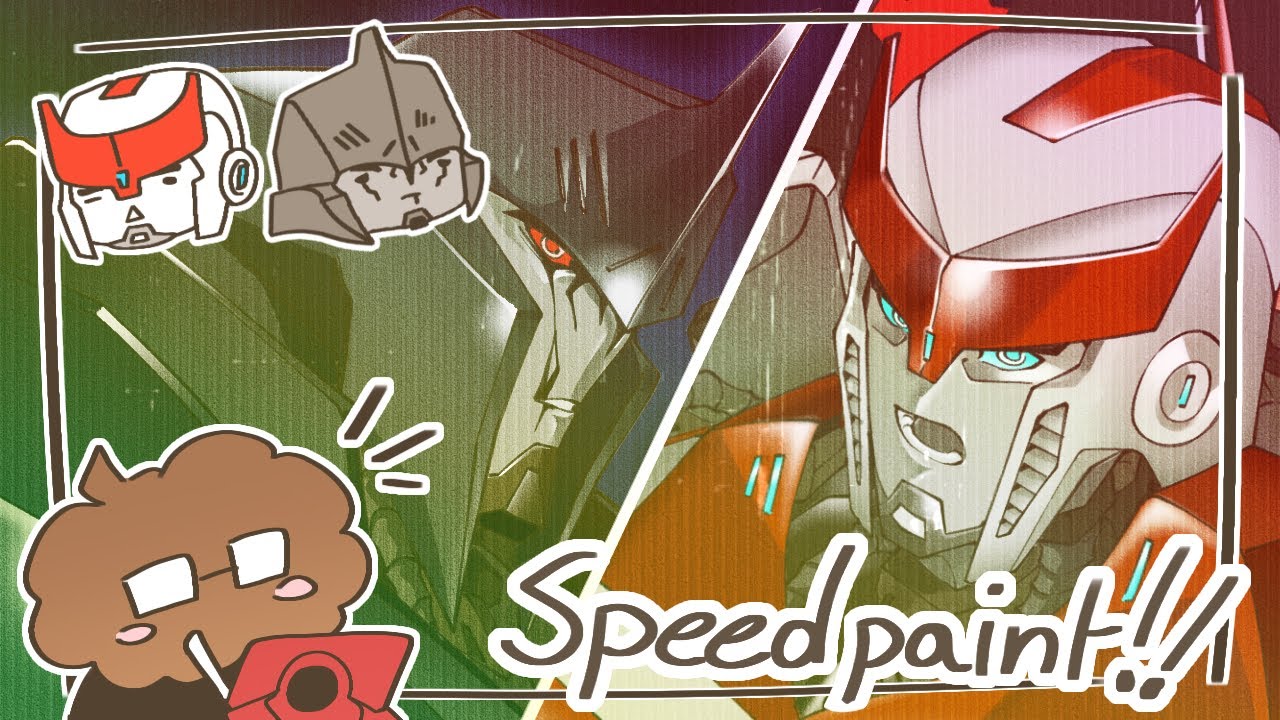 「Transformers RID2015 Speedpaint:  Megatron and Ratchet!」