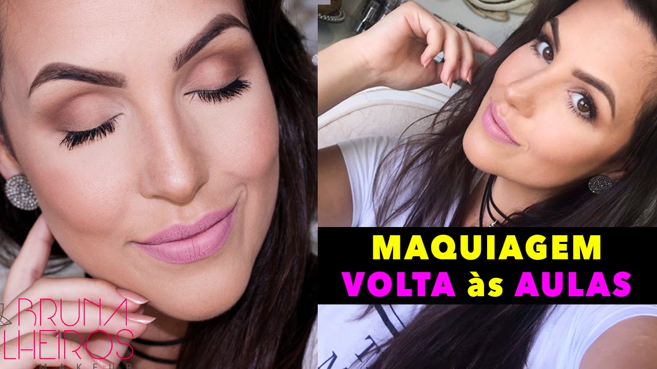 Maquiagem leve para o DIA: Volta às AULAS