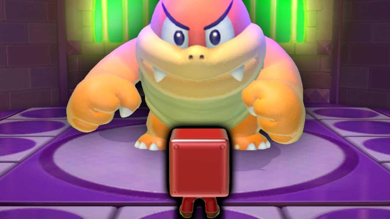 Super Mario 3D World, но я сделал боссов больше...