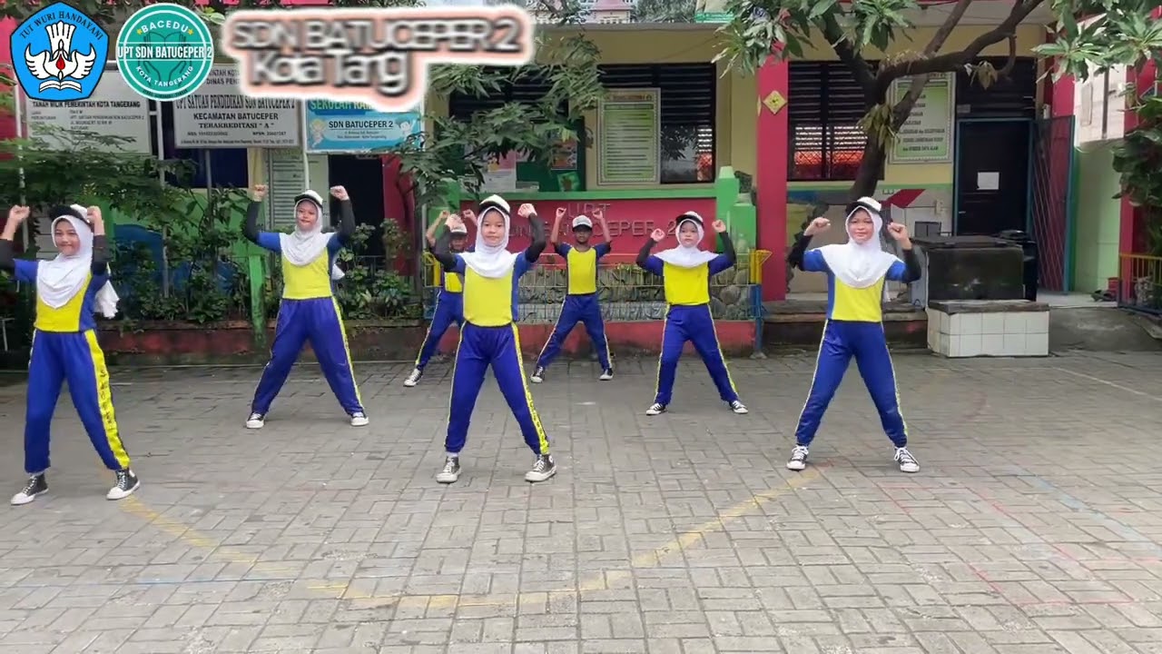 Lomba Senam Anak Indonesia Hebat 2025_SDN BATUCEPER 2_Provinsi Banten