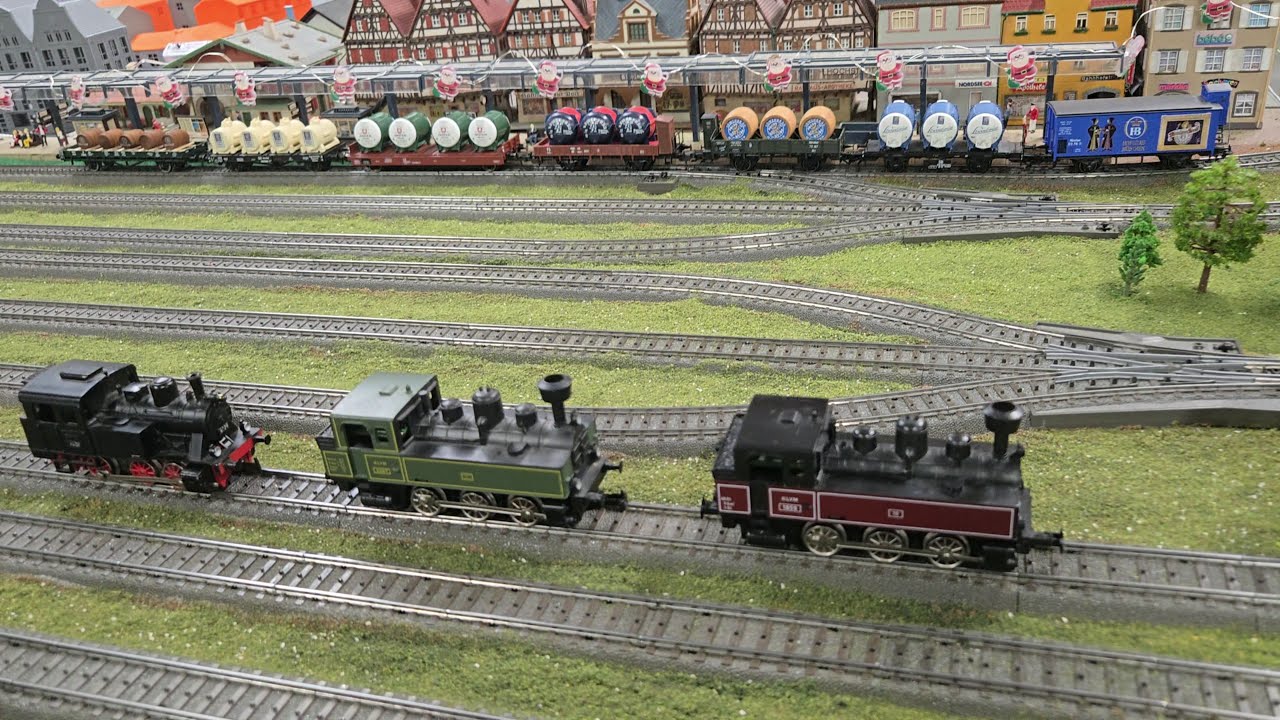 23 Steamers: A Christmas SteamerPalooza Review  #modeltrains #modelrailroad #steam #märklin #3rail