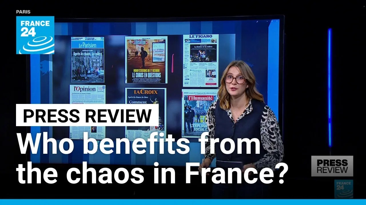 'Shame', 'anger', 'chaos': Papers react to polarising riots in France &bull; FRANCE 24 English
