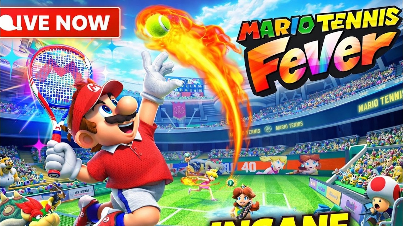 🔥 Mario Tennis Showdown LIVE | Ranked Matches & Chaos