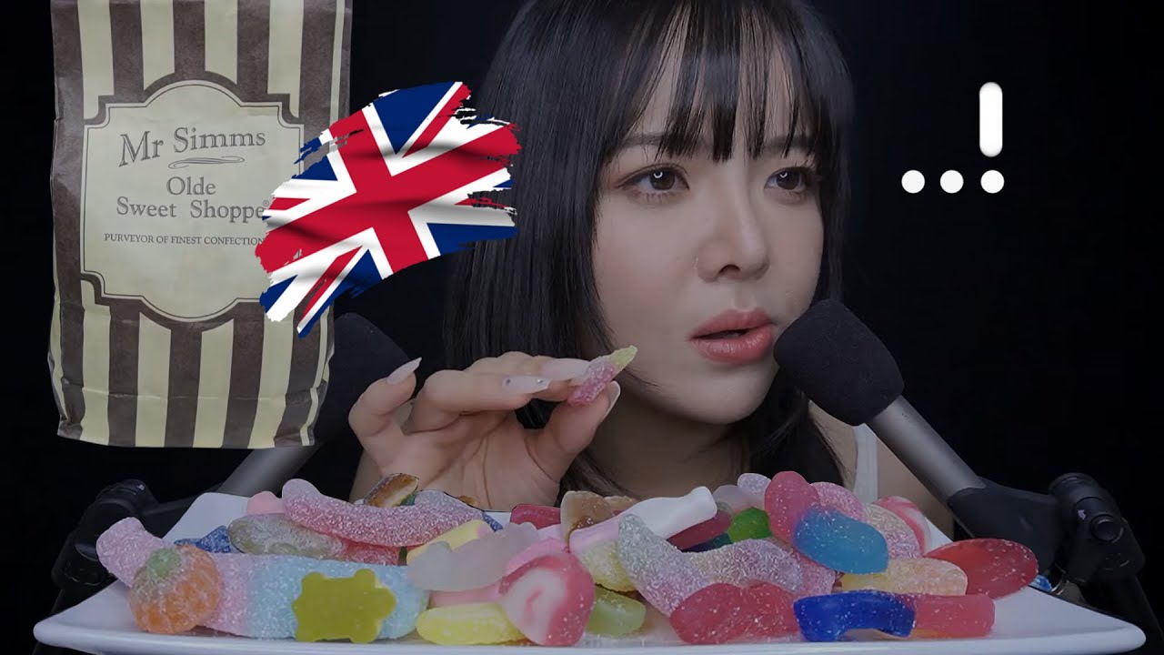 ASMR впервые пробую британские сладости