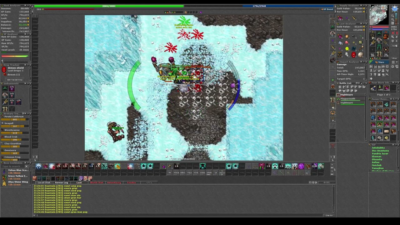 TIBIA -  LAST MISSION ICE ISLAND QUEST