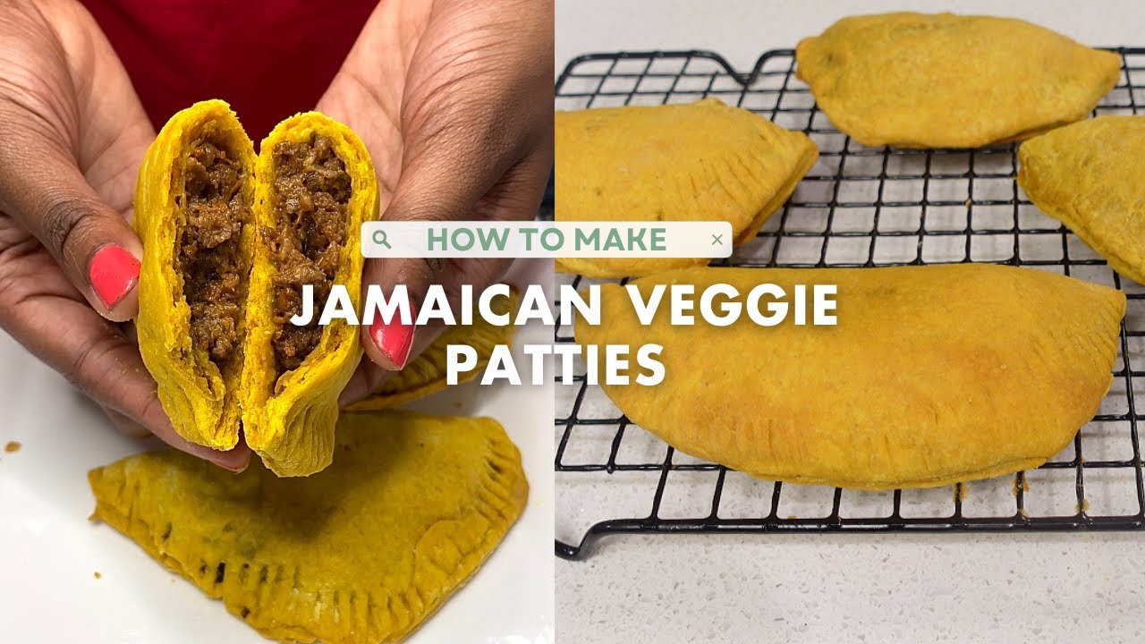 How to make the BEST Jamaican Veggie Patties | beginner friendly vegan recipes