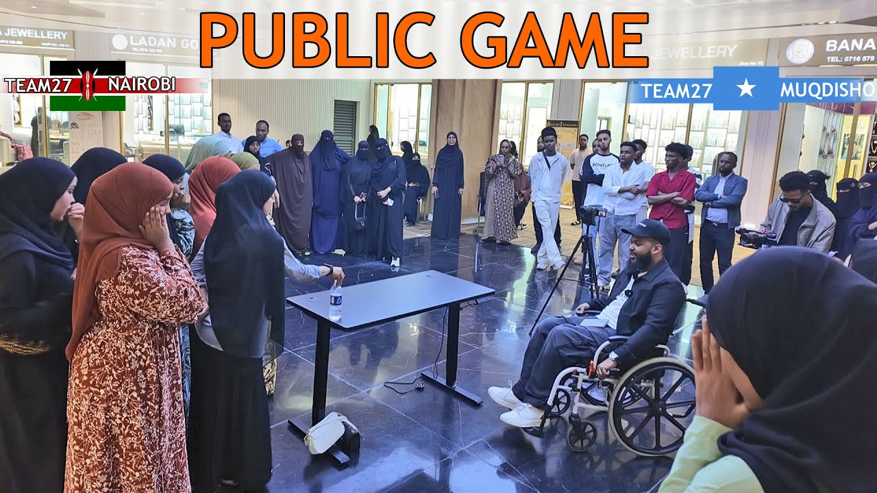 GABDHAHA TEAM27 NAIROBI vs TEAM27 MUQDISHO OO BBS MALL GAME UGU QABTAY 500 DOLLAR QAADO😱