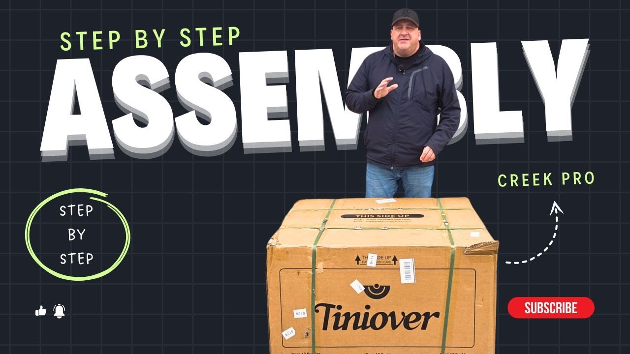Пошаговая инструкция по сборке электровелосипеда Tiniover Creek Pro