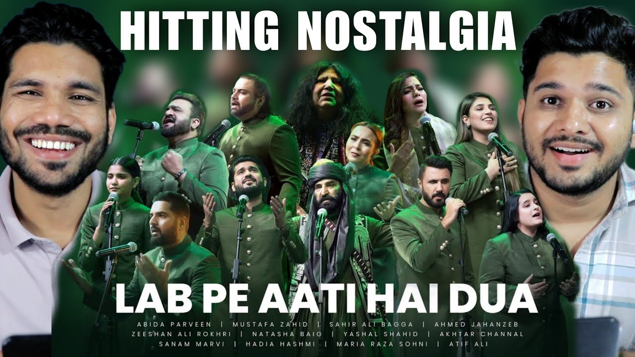 Reacting to Lab Pe Aati Hai Dua Anthem | The Artists Season 1