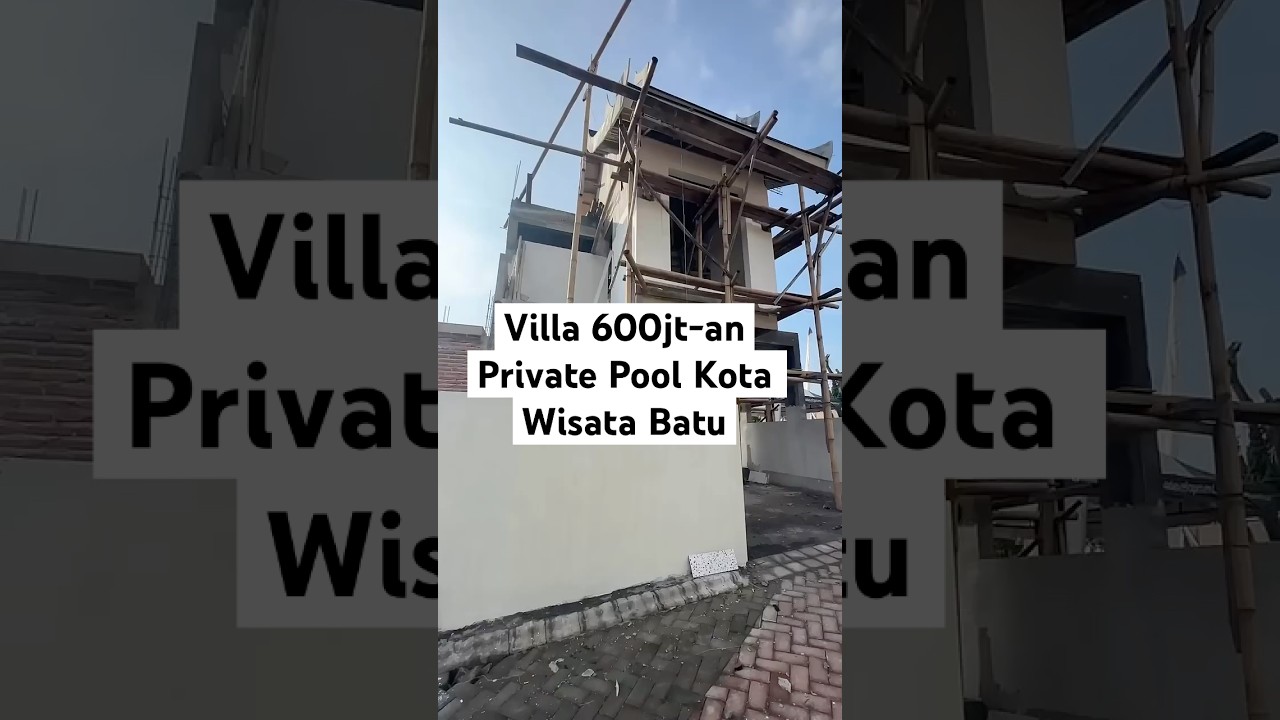 Dijual Villa 2 Lantai 600jt-an Kota Batu