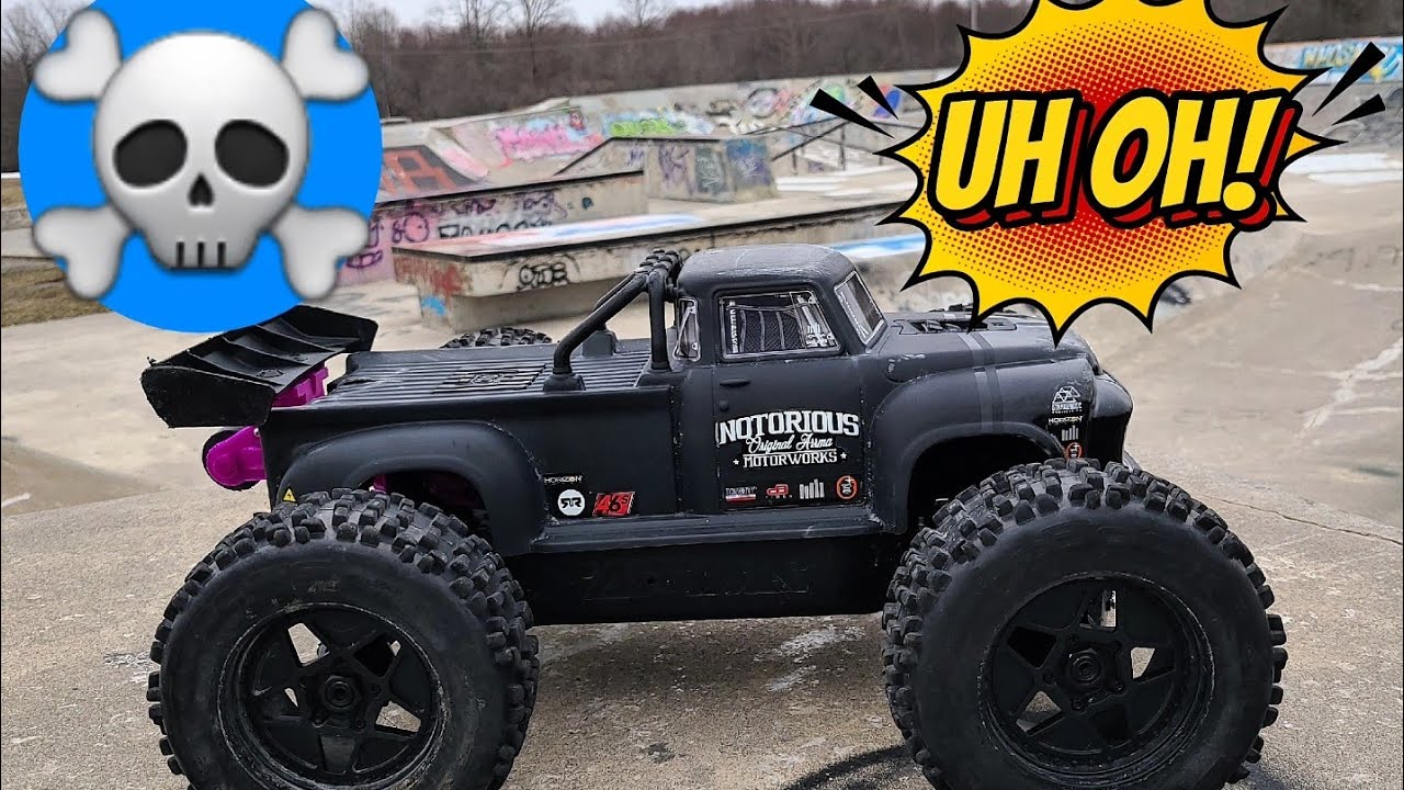 Destroyed the Arrma Notorious 6S V6
