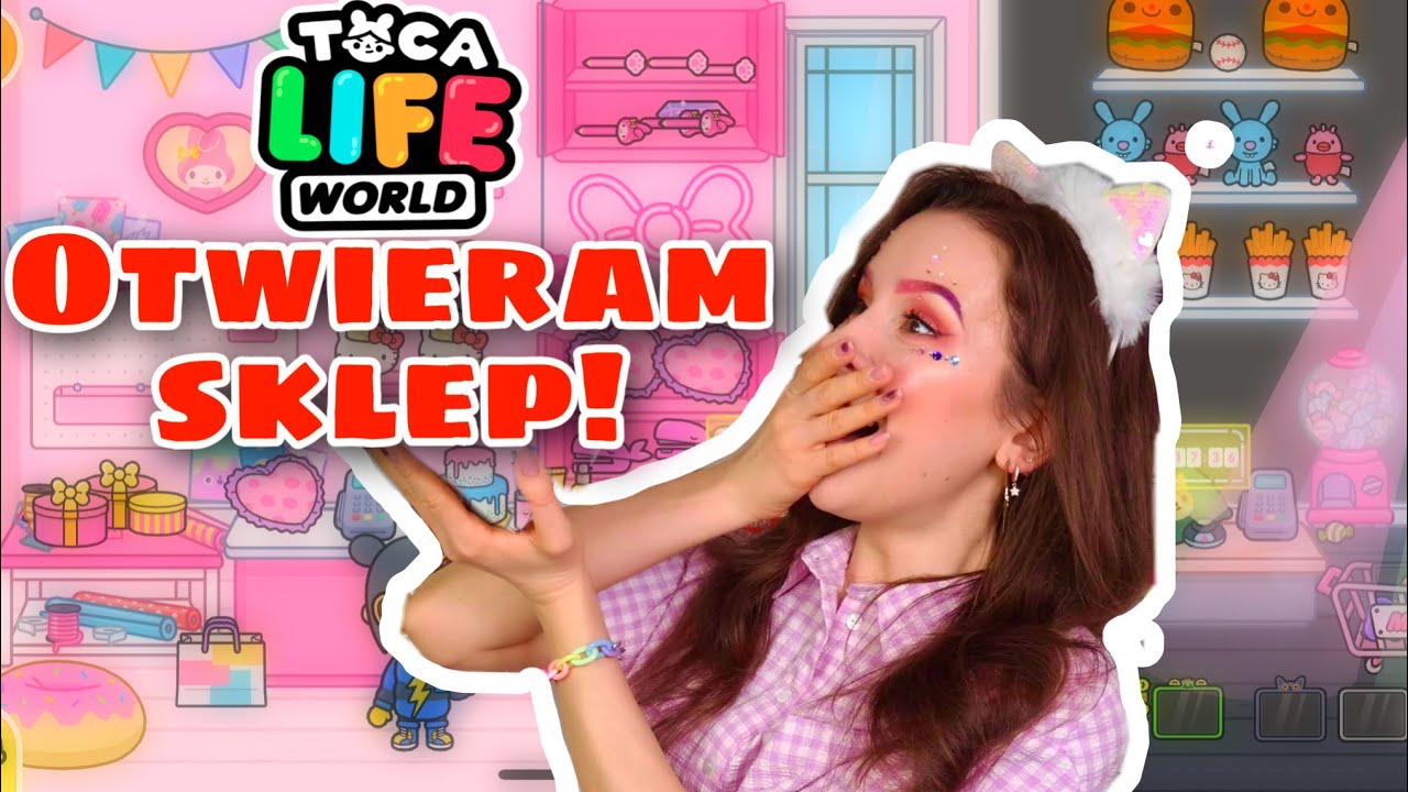 OTWIERAMY NASZ SKLEP💖 W TOCA LIFE WORLD😱🙊🧁