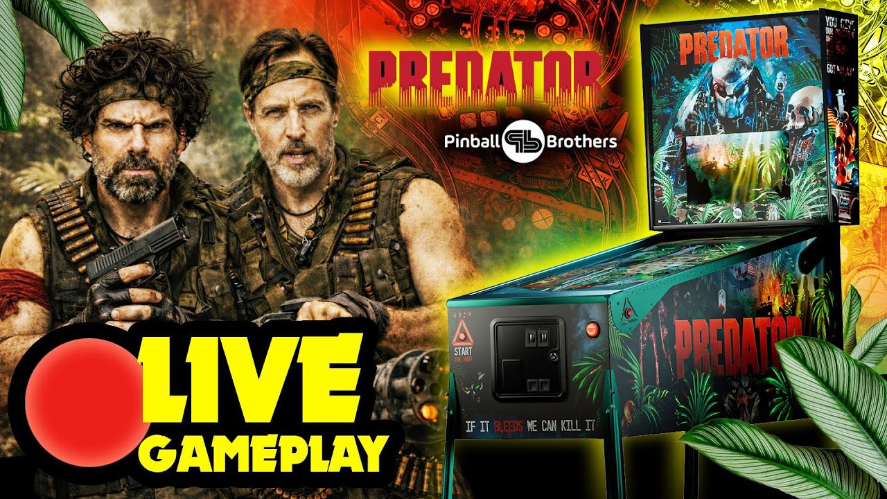Predator Pinball Christmas Special | Ralph vs Rudy Live Gameplay Showdown