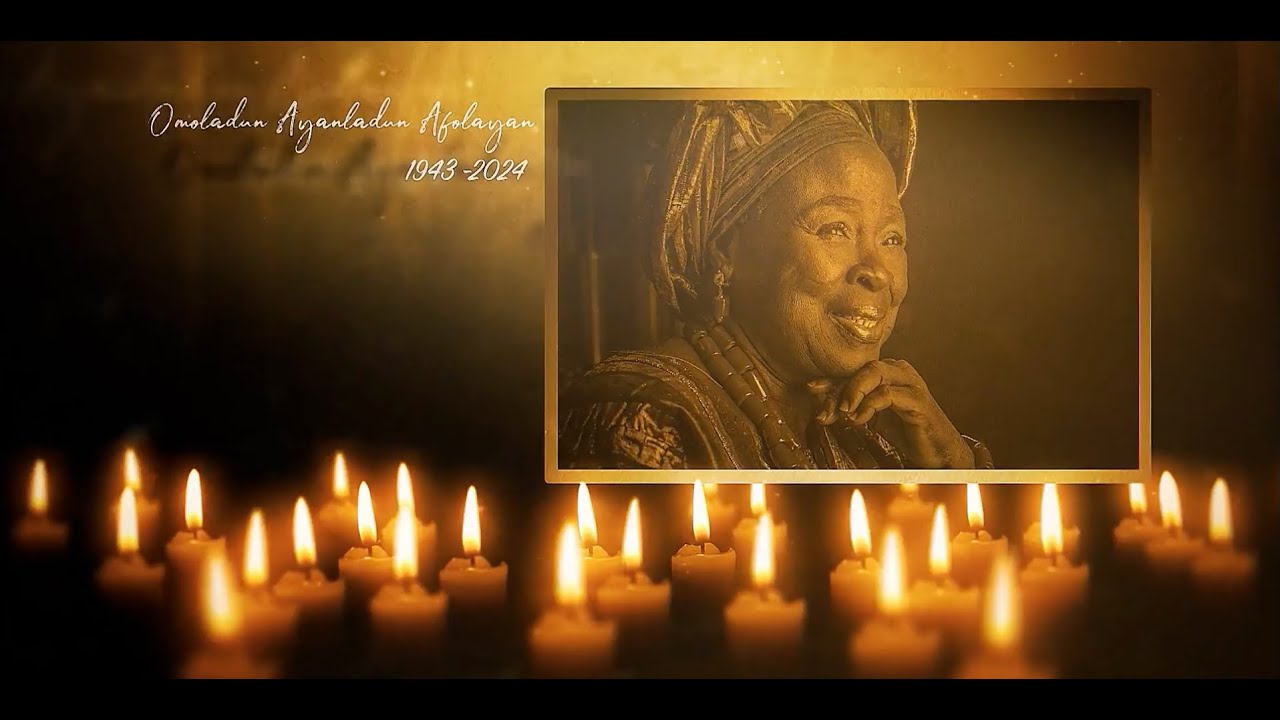 THE BURIAL CEREMONY OF MAMA AYANLADUN OMOLADUN AFOLAYAN