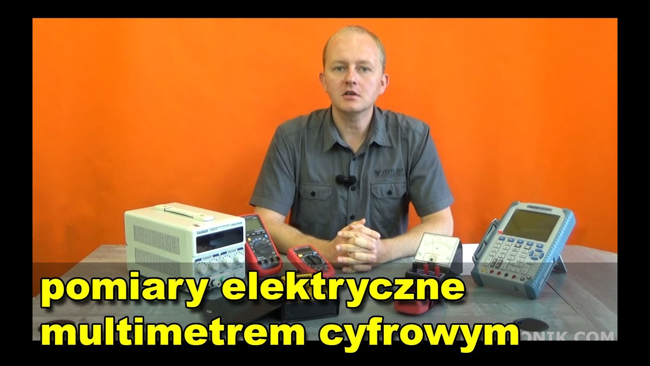 Pomiary elektryczne multimetrem cyfrowym #1 - wstęp