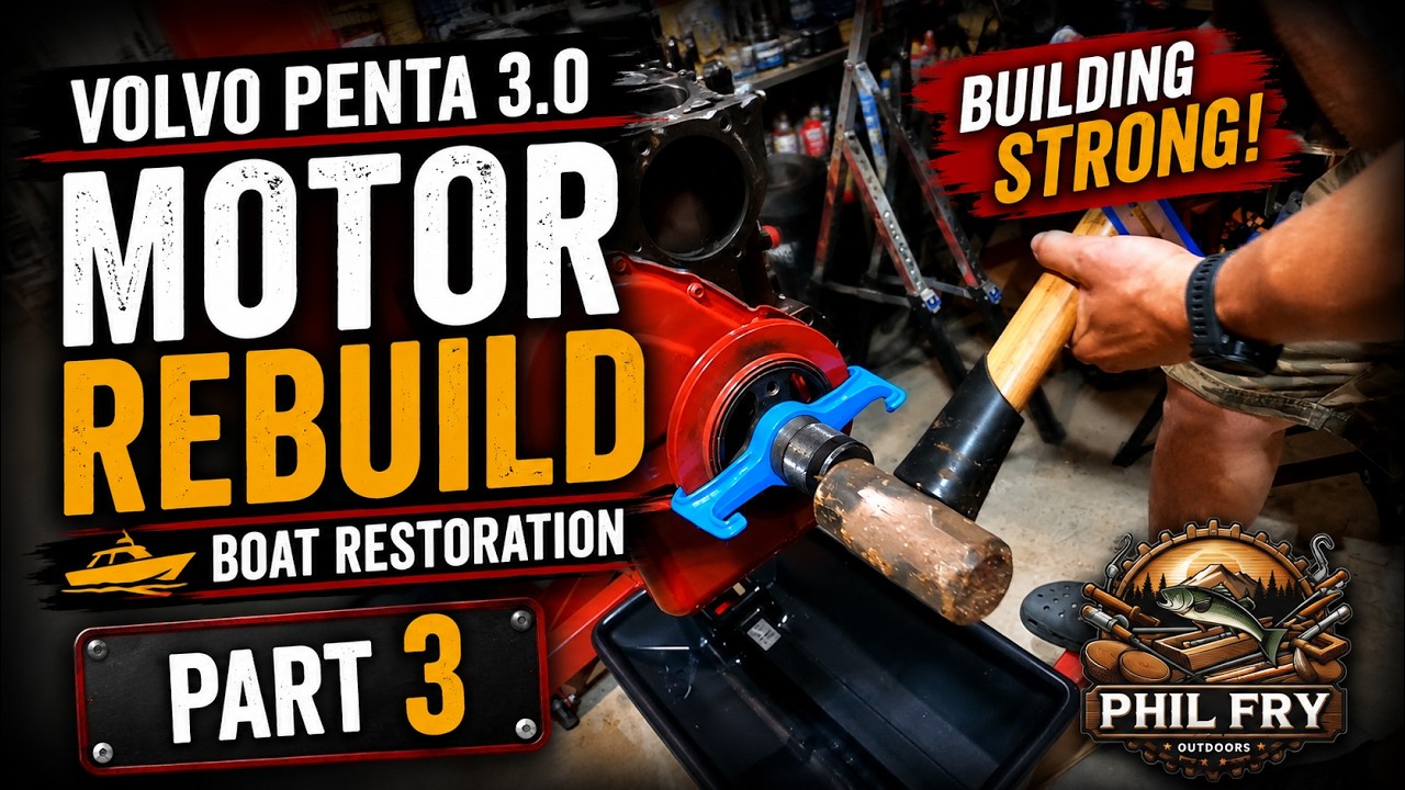 Ремонт двигателя, часть 3 (Volvo Penta 3.0)