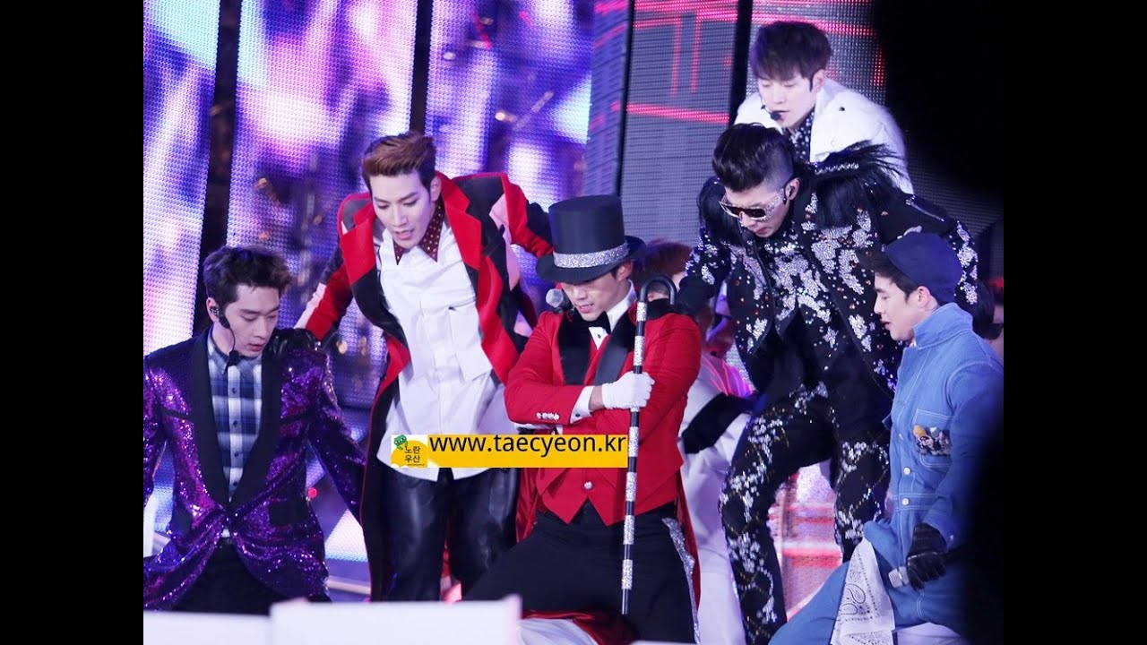FANCAM ] 141231 택연 GOCRAZY TAECYEON,2PM  テギョン  HIT SONG REMIX MBC 가요대제전