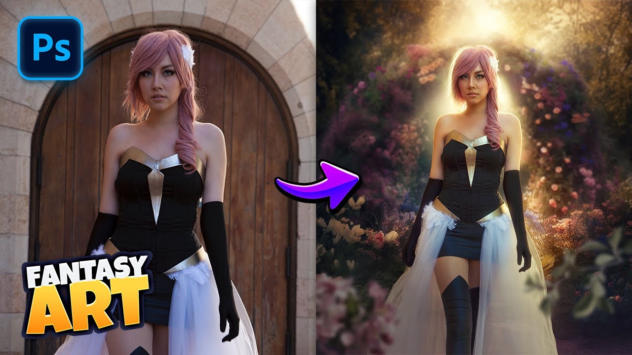 Arte de Fantasía - Guía de Composición en Photoshop