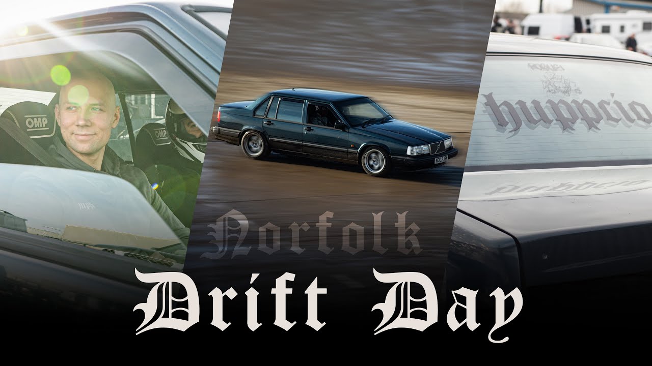 New drift track test in my volvo 940